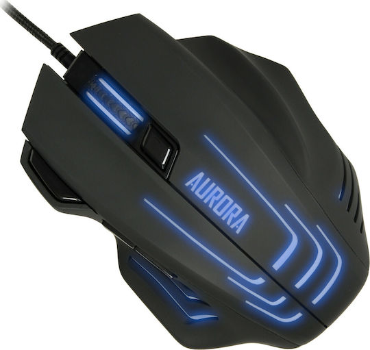 iBox Aurora A-2 RGB Gaming Mouse 6400 DPI Negru