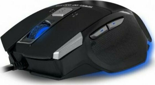 Spirit of Gamer PRO-M8 Light Edition Gaming Ποντίκι 3500 DPI Μαύρο