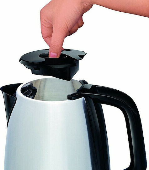 Tefal Good Value Βραστήρας 1.7lt 2400W Ασημί