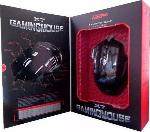 Weibo X7 Gaming Ποντίκι Μαύρο