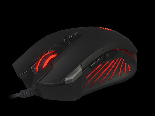 A4Tech V9m RGB Gaming Ποντίκι 4000 DPI Μαύρο