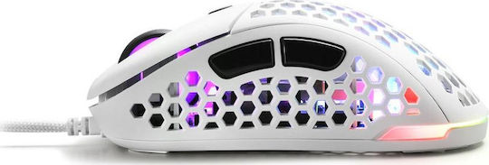 Sharkoon Light² 200 RGB Gaming Gaming Maus 16000 DPI Weiß