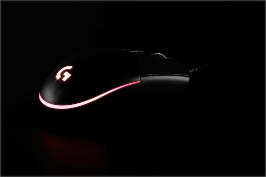 Logitech G203 Lightsync RGB Gaming Ποντίκι 8000 DPI Μαύρο