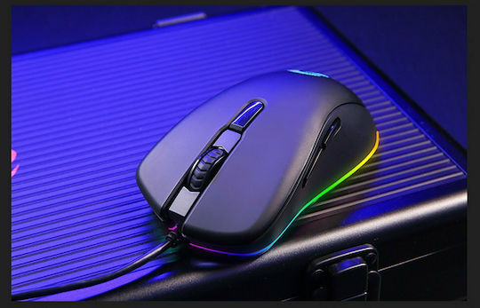 Dareu EM908 RGB Gaming Gaming Maus 6000 DPI Schwarz