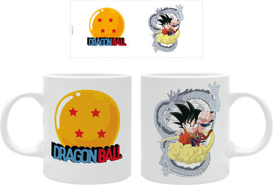 Abysse Dragon Ball Goku & Shenron Κούπα Κεραμική Λευκή 320ml