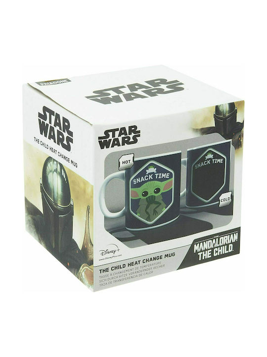 Paladone Star Wars: The Child Schimbare de căldură Cană Ceramică Gri 300ml