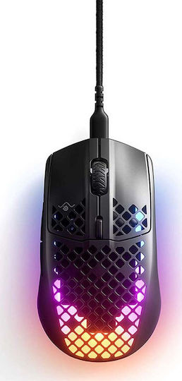 SteelSeries Aerox 3 RGB Gaming Mouse Black