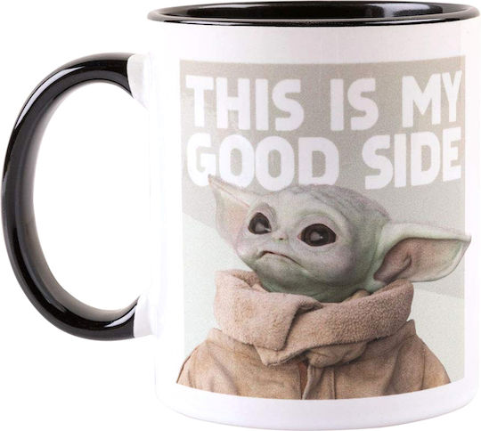 Pyramid International Star Wars: The Mandalorian - Good Side Cană Ceramică Multicoloră 315ml
