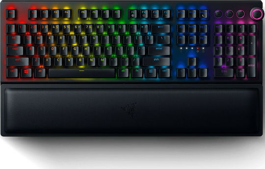 Razer BlackWidow V3 Pro Ασύρματο Gaming Μηχανικό Πληκτρολόγιο με Razer Green διακόπτες και RGB φωτισμό (Αγγλικό US)