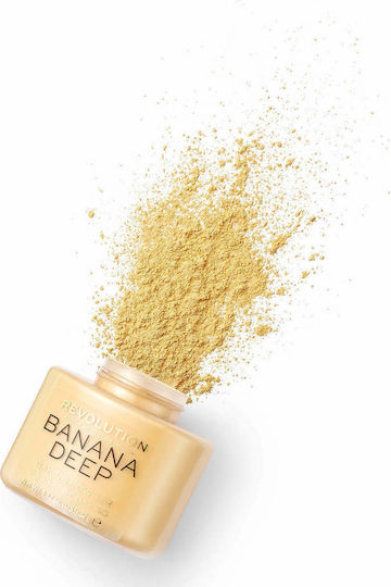 Revolution Beauty Loose Baking Powder Bronzing Loose Powder Banana Deep 32gr