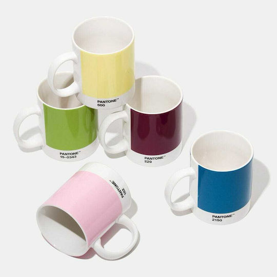 Pantone Lifestyle Κούπα από Πορσελάνη Πράσινη 375ml