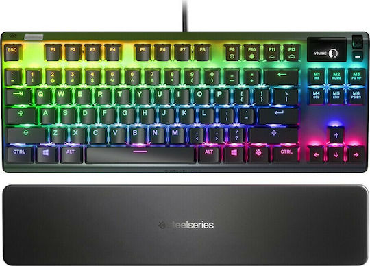 SteelSeries Apex 7 Gaming Mechanical Keyboard with SteelSeries Red Switches and RGB Lighting English US