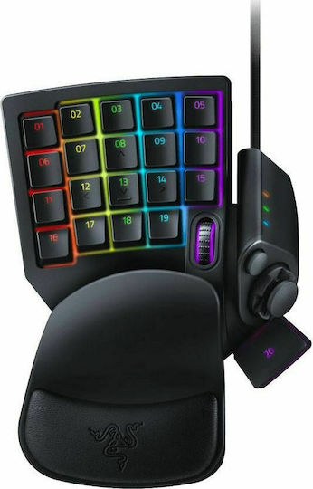 Razer Tartarus Pro Gaming KeyPad με Razer Analog Optical διακόπτες και RGB φωτισμό (Αγγλικό US)