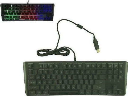 Factory ZYG-900 Gaming Πληκτρολόγιο με RGB φωτισμό (Αγγλικό US)