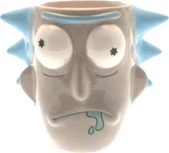 GB eye Rick and Morty - Rick Sanchez Cană Ceramică Gri 500ml