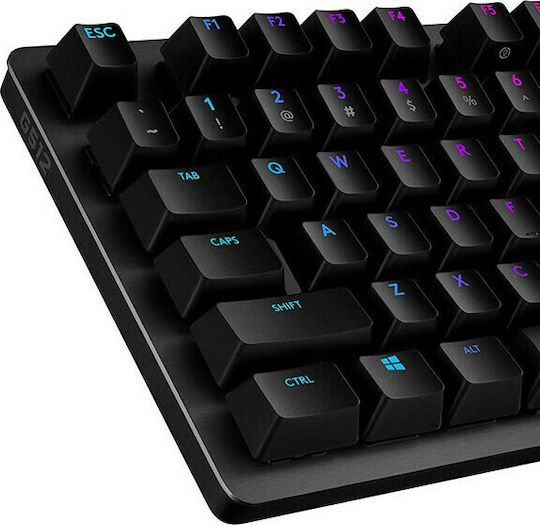 Logitech G512 Carbon Gaming Tastatură Mecanică cu GX Blue comutatoare și iluminare RGB (Engleză US)
