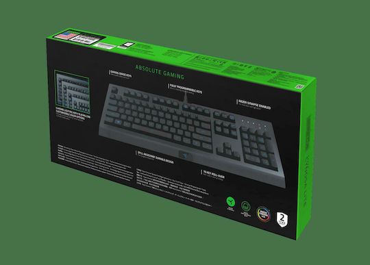 Razer Cynosa Lite Chroma Gaming Πληκτρολόγιο με RGB φωτισμό (Αγγλικό US)