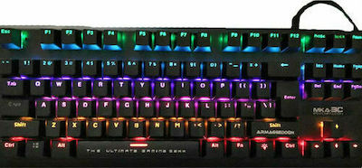 Armaggeddon MKA-3C Psychfalcon Gaming Μηχανικό Πληκτρολόγιο Tenkeyless με Outemu Blue διακόπτες και RGB φωτισμό (Αγγλικό US)