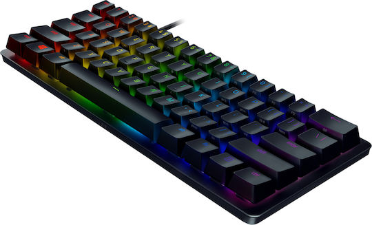 Razer Huntsman Mini Gaming Μηχανικό Πληκτρολόγιο 60% με Razer Clicky διακόπτες και RGB φωτισμό (Αγγλικό US)