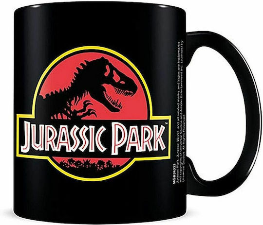 Pyramid International Jurassic Park Κούπα Κεραμική Μαύρη 315ml