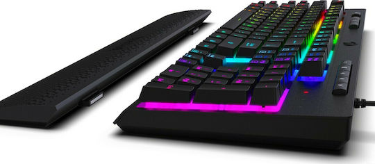 Redragon K512 RGB Shiva Gaming Πληκτρολόγιο με RGB φωτισμό (Αγγλικό US)
