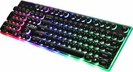 iMice AK-700 Gaming Πληκτρολόγιο με RGB φωτισμό (Αγγλικό US)