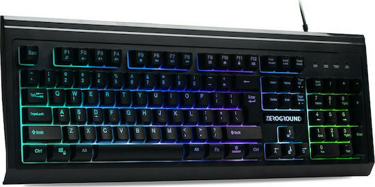 Zeroground KB-3000G Toromi Gaming Πληκτρολόγιο με RGB φωτισμό (Αγγλικό US)