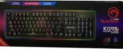 Marvo KG916 Gaming Μηχανικό Πληκτρολόγιο με RGB φωτισμό (Αγγλικό US)