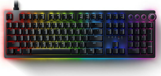 Razer Huntsman V2 Analog Οπτικό Gaming Πληκτρολόγιο με Razer Analog Optical διακόπτες και RGB φωτισμό (Αγγλικό US)