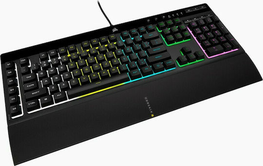Corsair K55 RGB Pro Gaming Keyboard with RGB lighting (Greek)