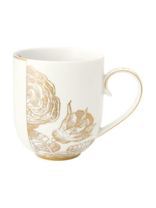 PiP Studio Royal Mug from Porcelain White 325ml