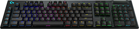 Logitech G915 Lightspeed Drahtlos Gaming Mechanische Tastatur mit GL Clicky Schaltern und RGB-Beleuchtung (Englisch US)