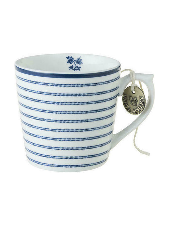 Laura Ashley Blueprint Cană din Porțelan Candy Stripe 220ml