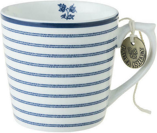 Laura Ashley Blueprint Cană din Porțelan Candy Stripe 220ml