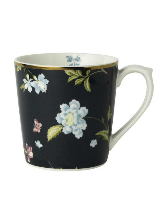 Laura Ashley Heritage Κούπα από Πορσελάνη Midnight Uni 320ml