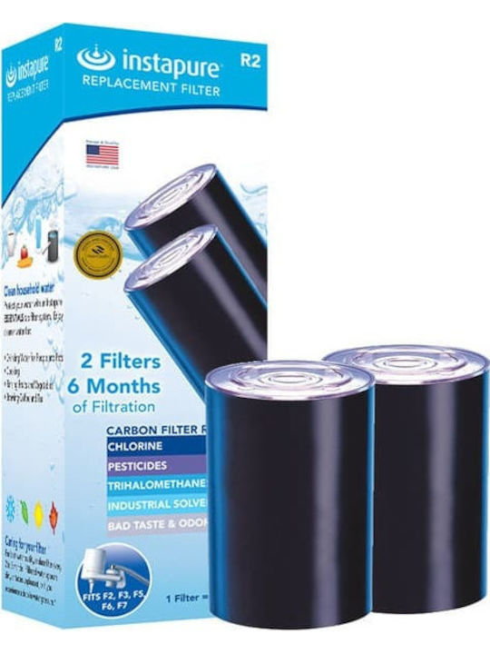 Instapure Water Filter Replacement for Faucet made of Activated Carbon R2 5 μm