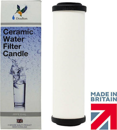 Doulton Countertop and Under Sink Water Filter Replacement made of Activated Carbon 10" Ultracarb Imperial OBE 0.5 μm