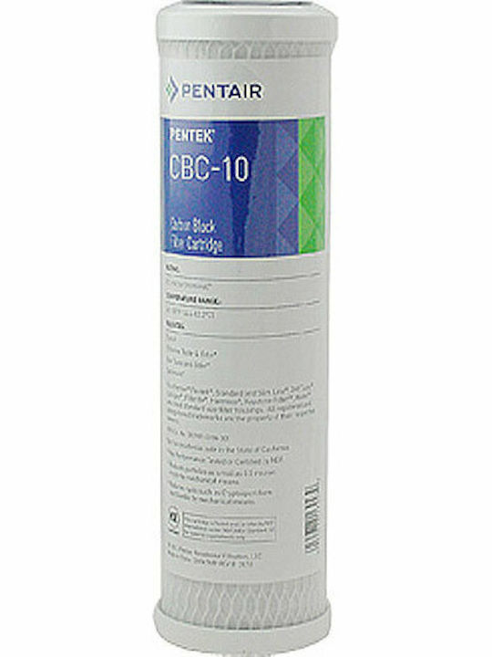 Pentair Countertop and Under Sink Water Filter Replacement made of Activated Carbon 10" CBC-10 0.5 μm