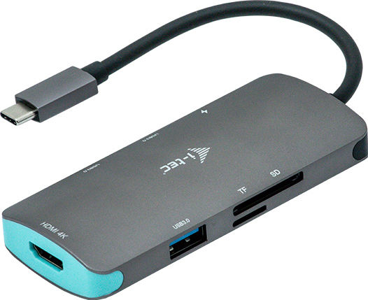i-tec USB-C Docking Station mit HDMI 4K PD Gray (C31NANODOCKPD)