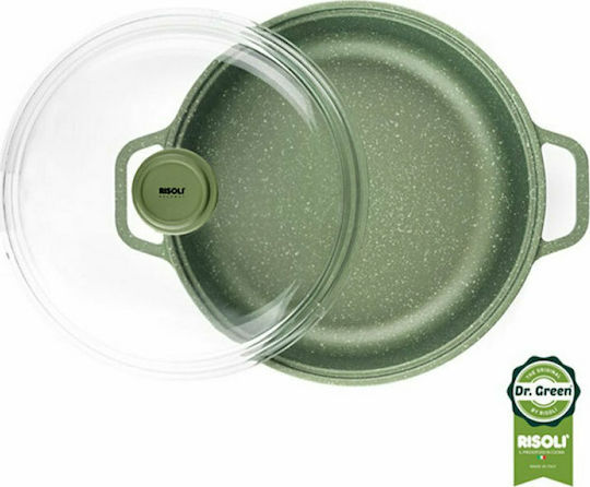 Risoli Dr Green Βαθιά Τάπερ από Aluminiumguss 3.5lt / 24cm