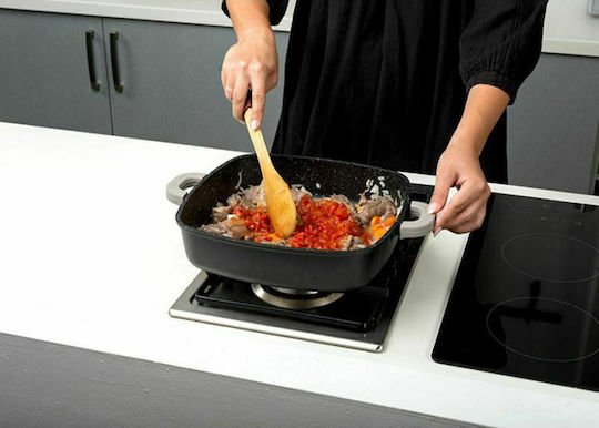 Nava Funtzio Ρηχή Κατσαρόλα από Αλουμίνιο 4.5lt / 28cm