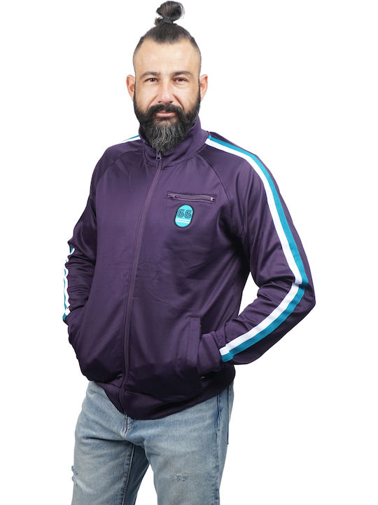 Cardigan pentru Bărbați Violet