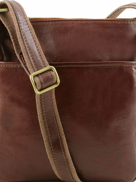 Jason Leder Herrentasche Schulter / Crossbody Braun