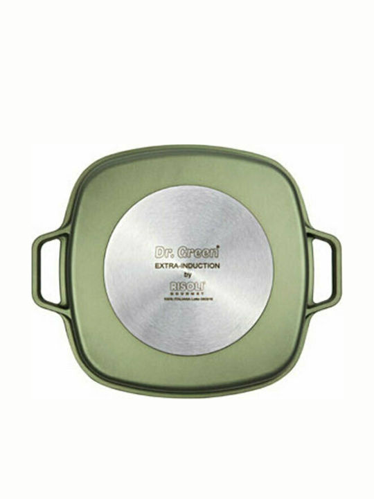 Risoli VaporGrill Dr.Green Shallow Pot made of Cast Aluminum 26cm