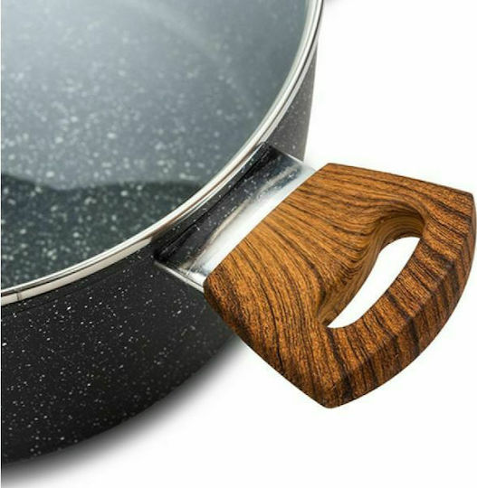 Nava Nature Tiefer Topf aus Aluminium 4.5Es / 24cm
