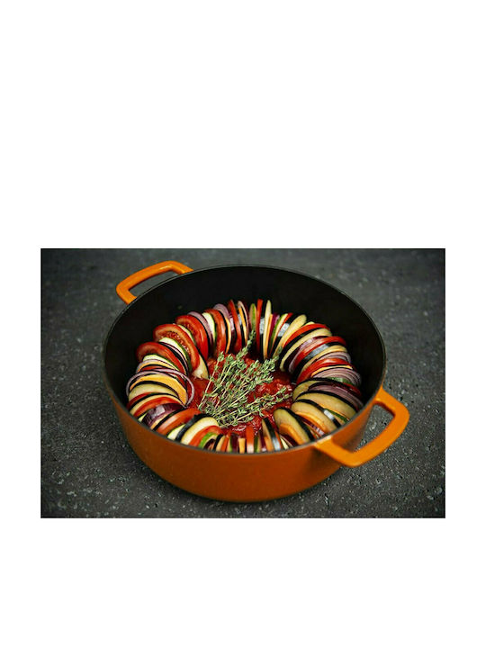 Combekk Sous-Chef Dutch Oven Tiefer Topf aus Gusseisen 4Es / 24cm