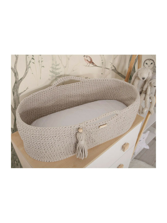My Sweet Baby Boho Καλαθούνα Μωρού Μπεζ