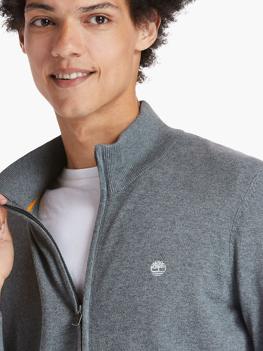 Williams River Men's Knitted Cardigan Gray