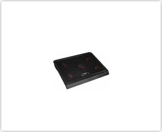 Marvo FN-33 Cooling Pad for Laptop up to 17" with 5 Fans and Lighting Red Led