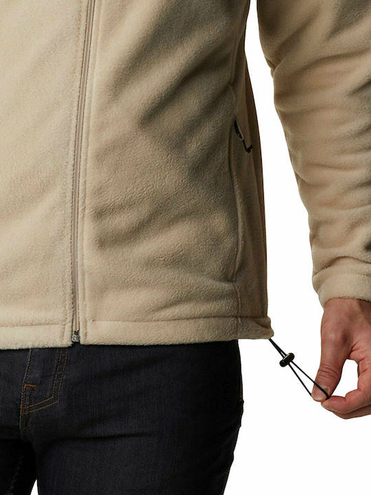 Steens Mountain Men's Fleece Cardigan Beige